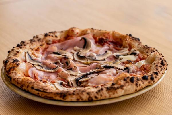 Mini Pizza Cotto e Funghi